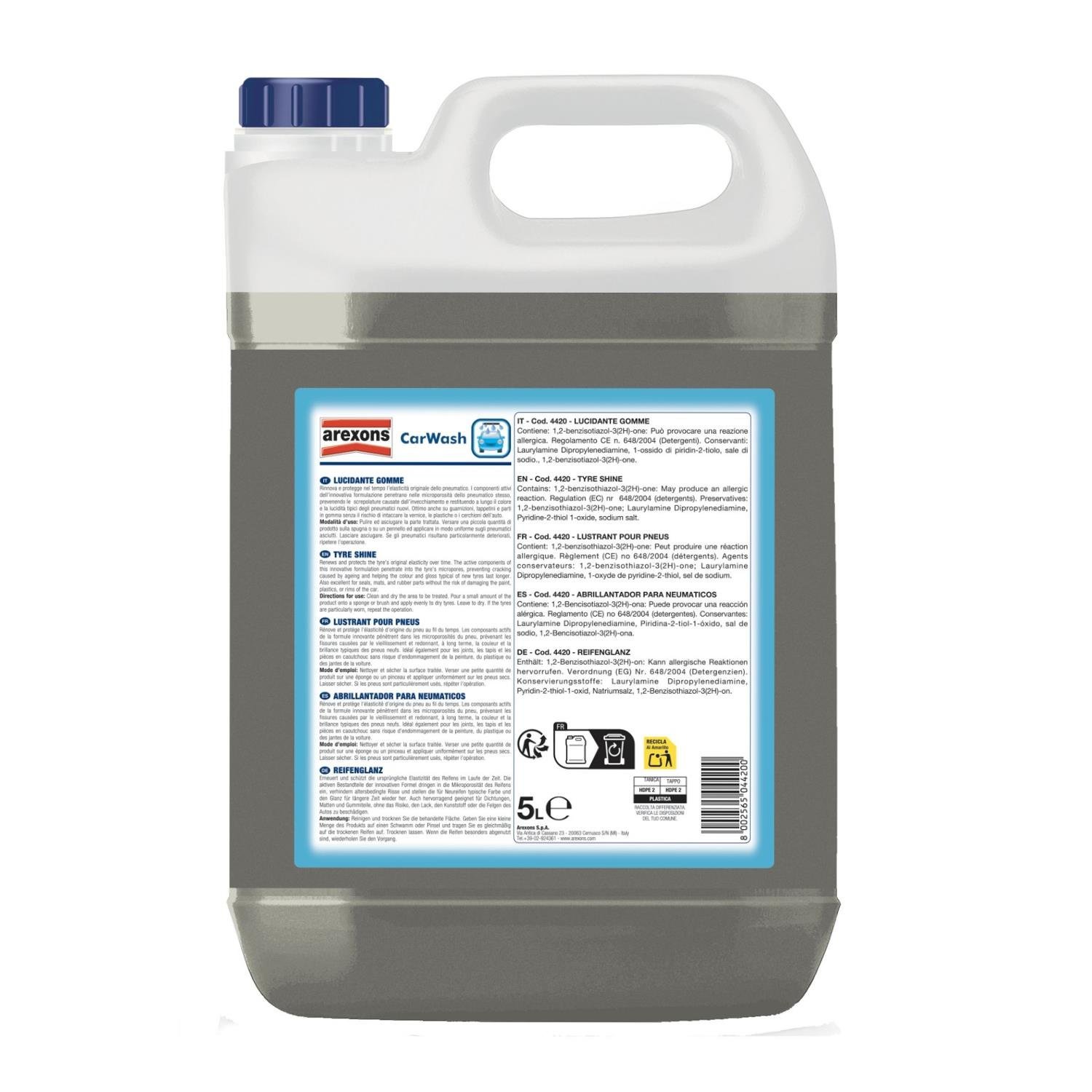 150004420 Arexons Lastik Parlatıcı ve Koruyucu 5 LT - Görsel 1